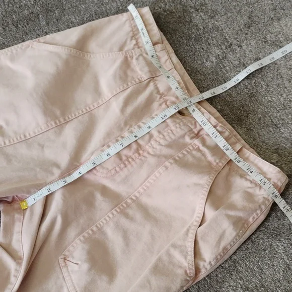 Free People Long Game Chinos Pale Pink - Picture 6 of 9